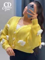 Gilet laine papillon – Image 10